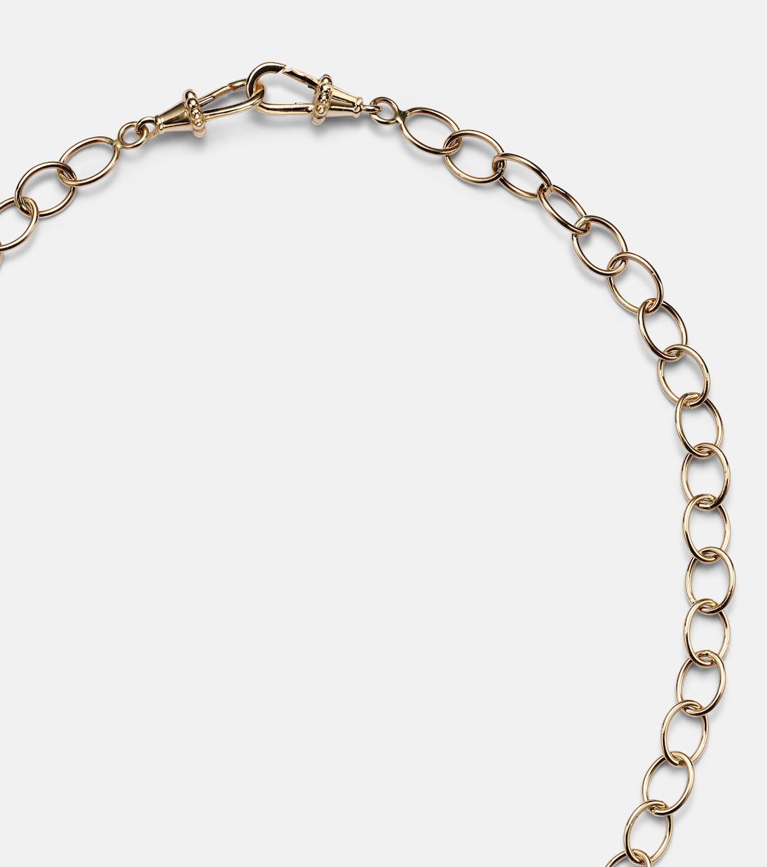 Collana con pendente a cuore MARIE LICHTENBERG in oro 18kt e 14kt, impreziosita da diamanti, perfetta per un look giovane e raffinato.
