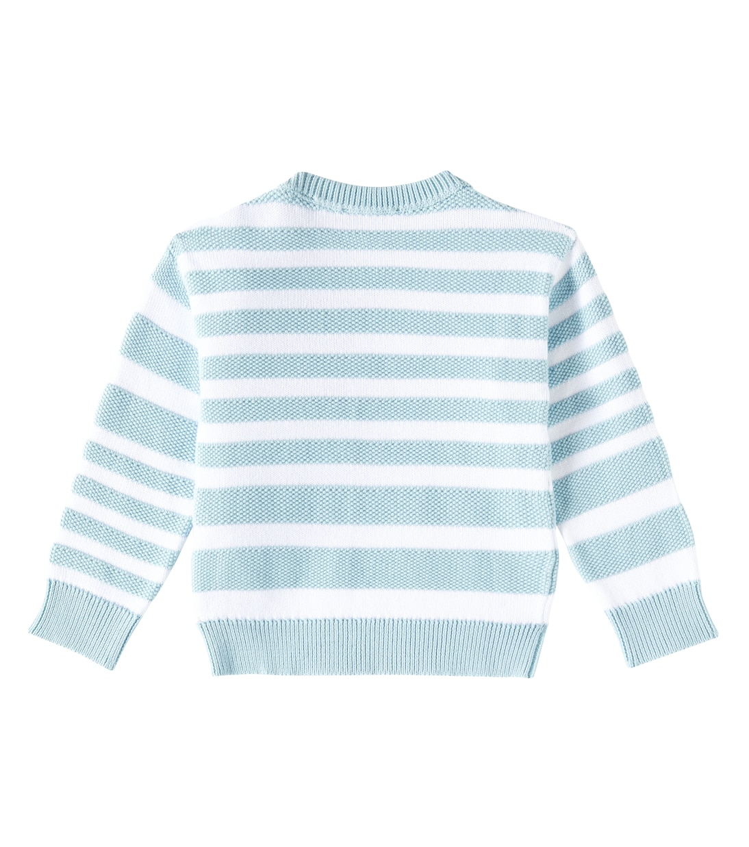 Pullover in cotone a righe | Balmain Kids