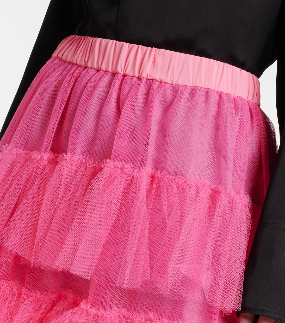 Minigonna in tulle con volant | Simone Rocha