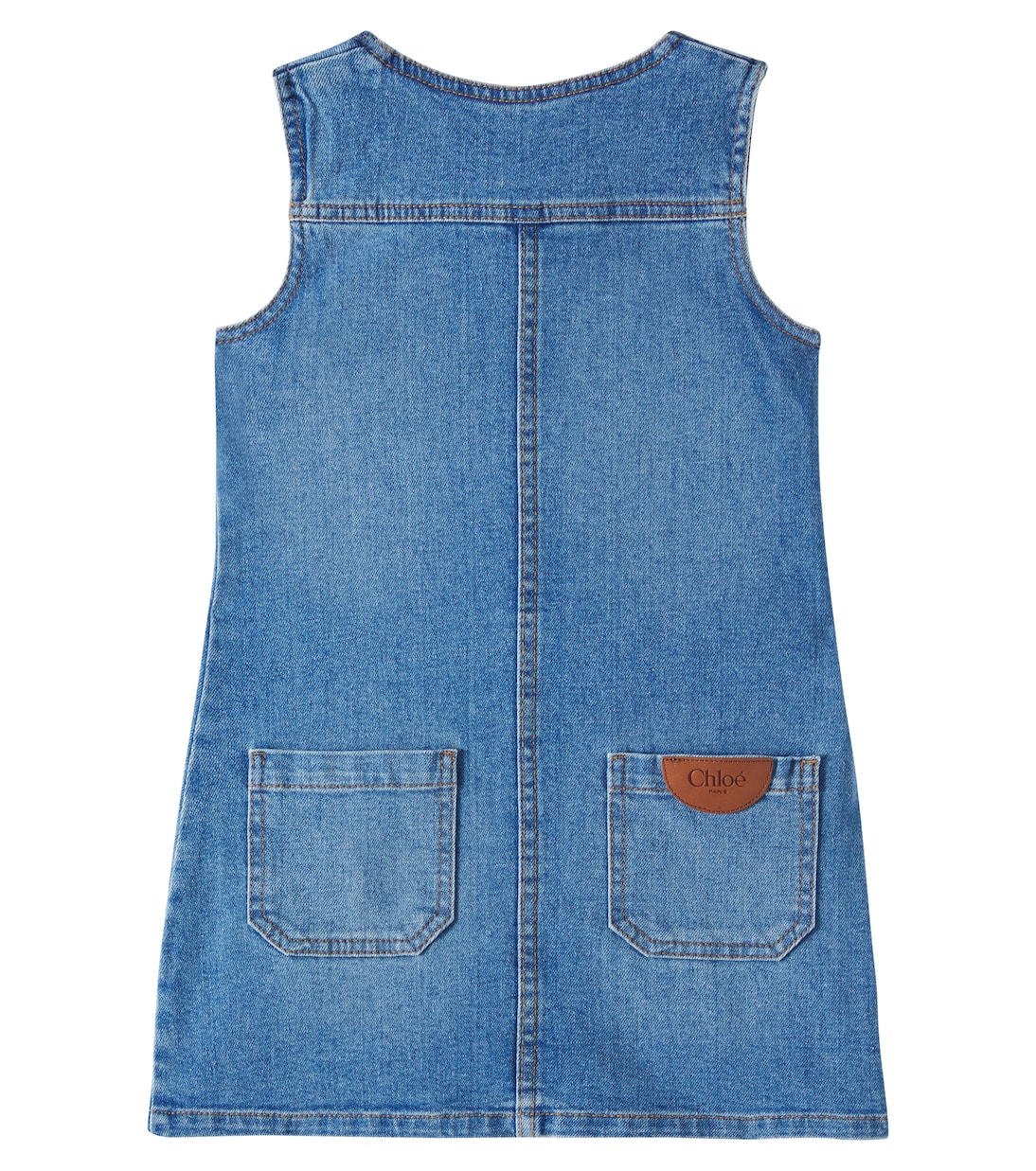 Vestido de denim | Chloé Kids