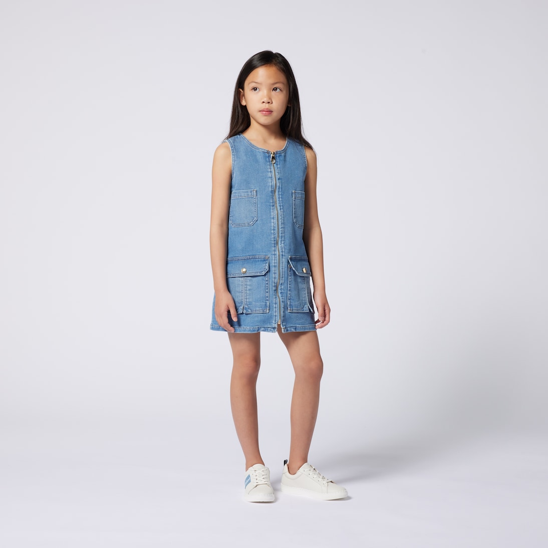 Vestido de denim | Chloé Kids