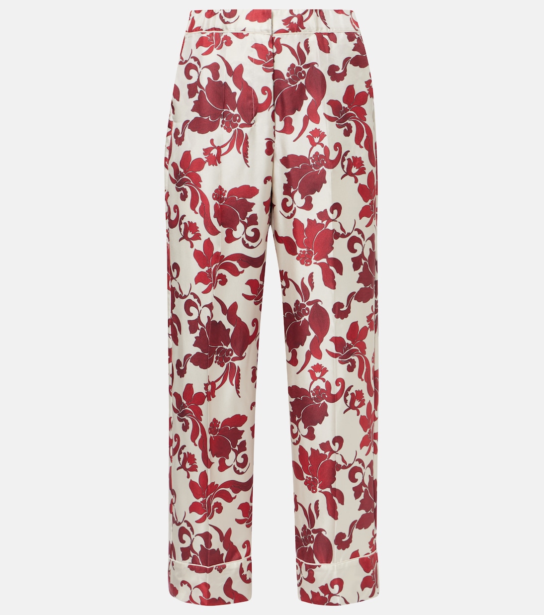 Leda printed silk wide-leg pants | 'S Max Mara