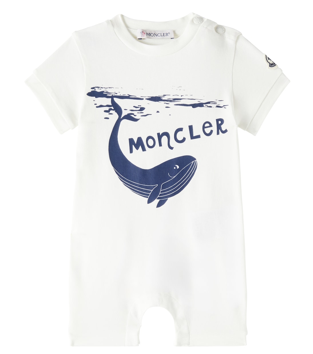 Baby - Tutina in misto cotone | Moncler Enfant