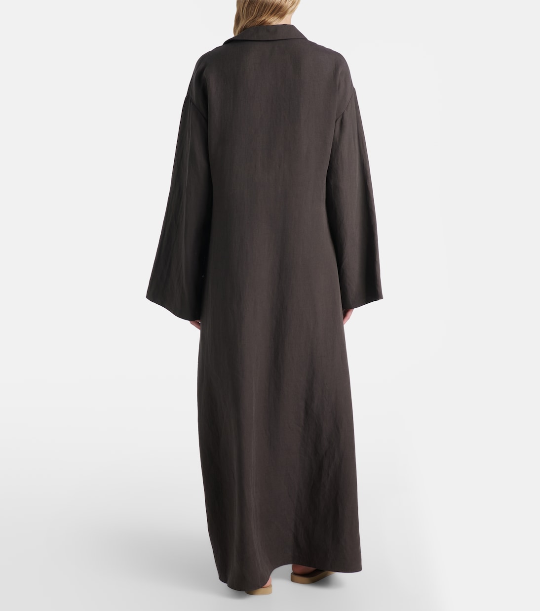 Kaftan Millen aus Seide und Leinen | The Row