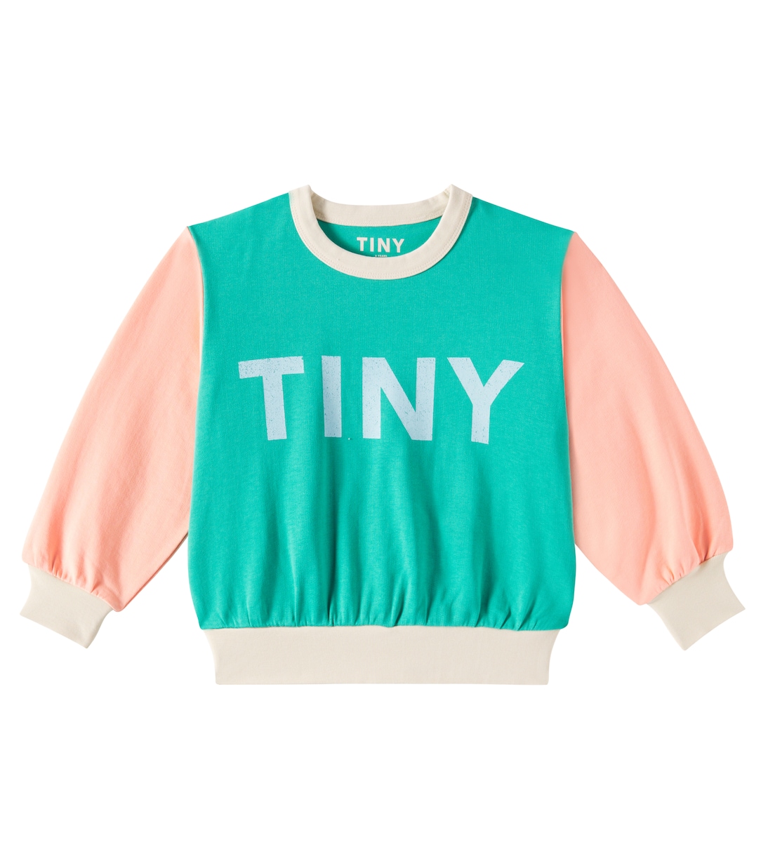 Felpa in jersey di cotone con logo | Tinycottons
