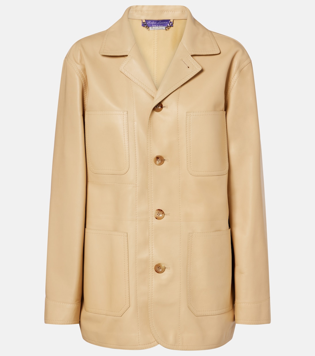 Adrianna leather jacket | Ralph Lauren Collection