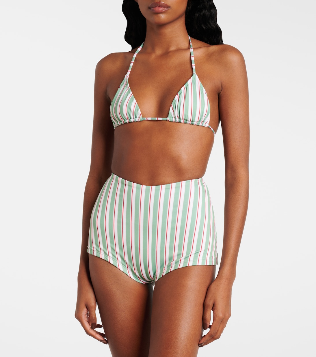 Top de bikini Bell a rayas | Bananhot