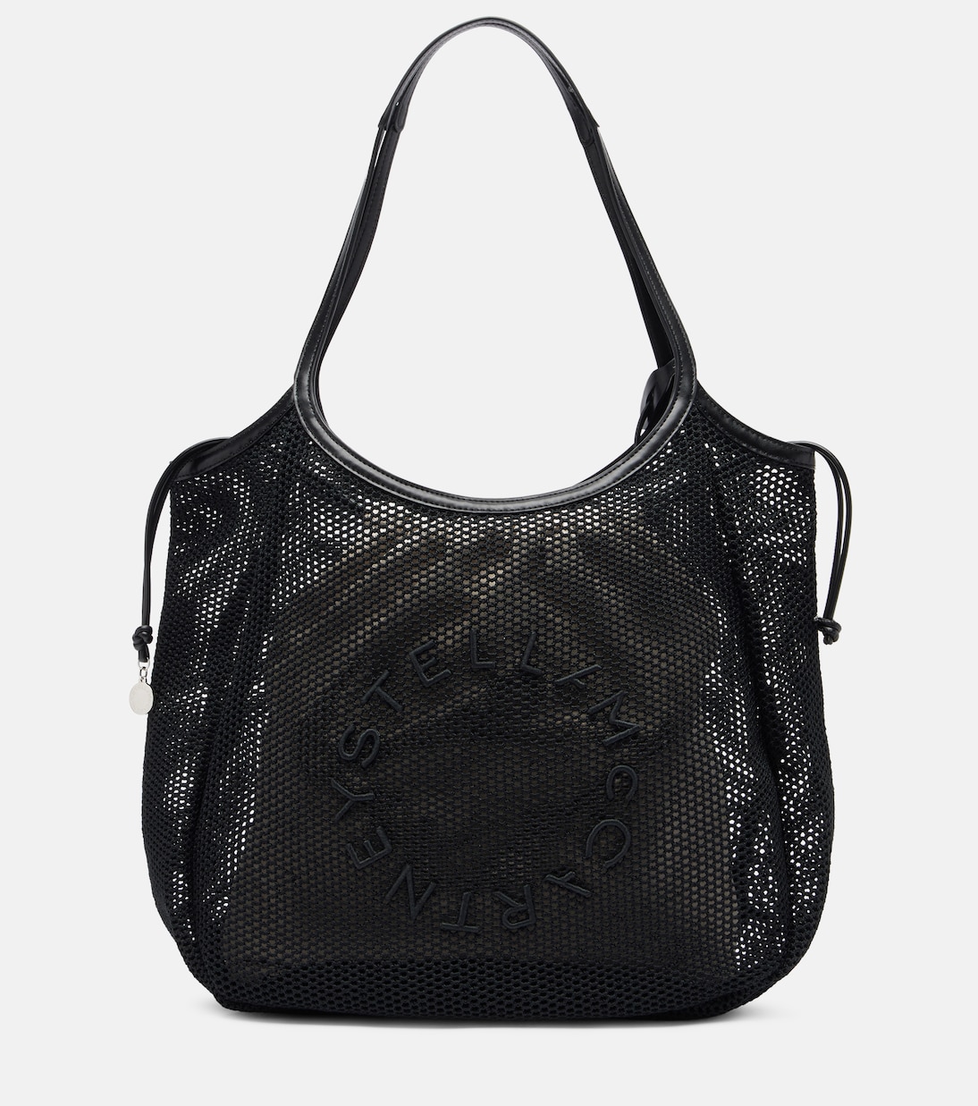 Logo mesh and canvas tote bag | Stella McCartney