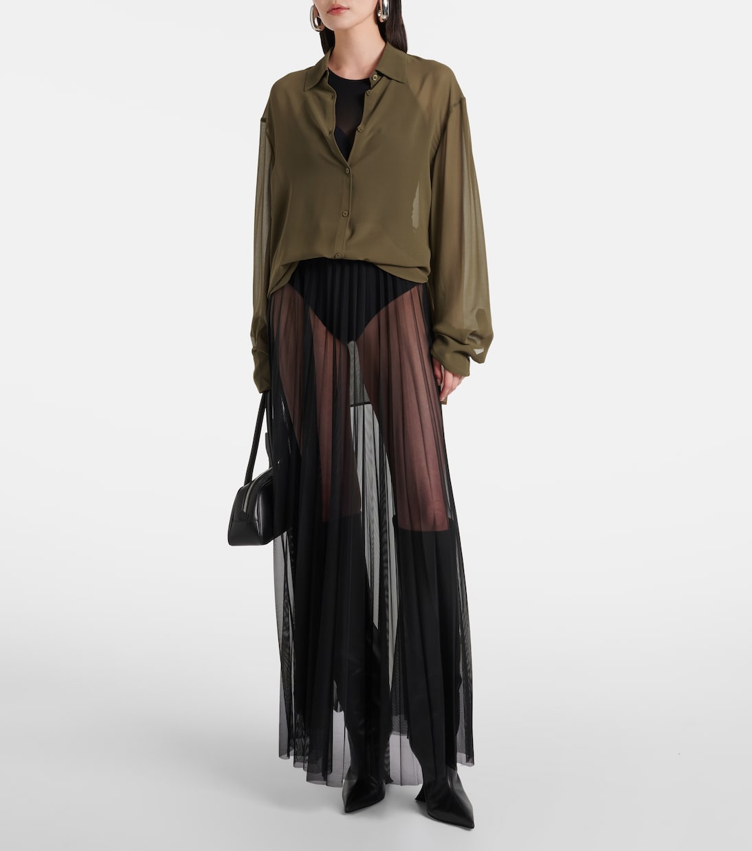 Camicia Peri in georgette | The Frankie Shop