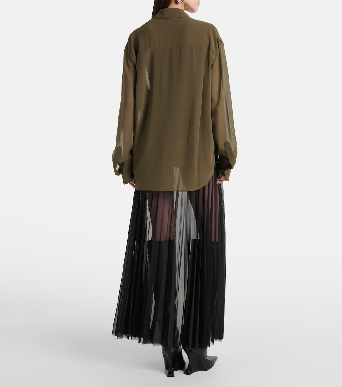 Camicia Peri in georgette | The Frankie Shop