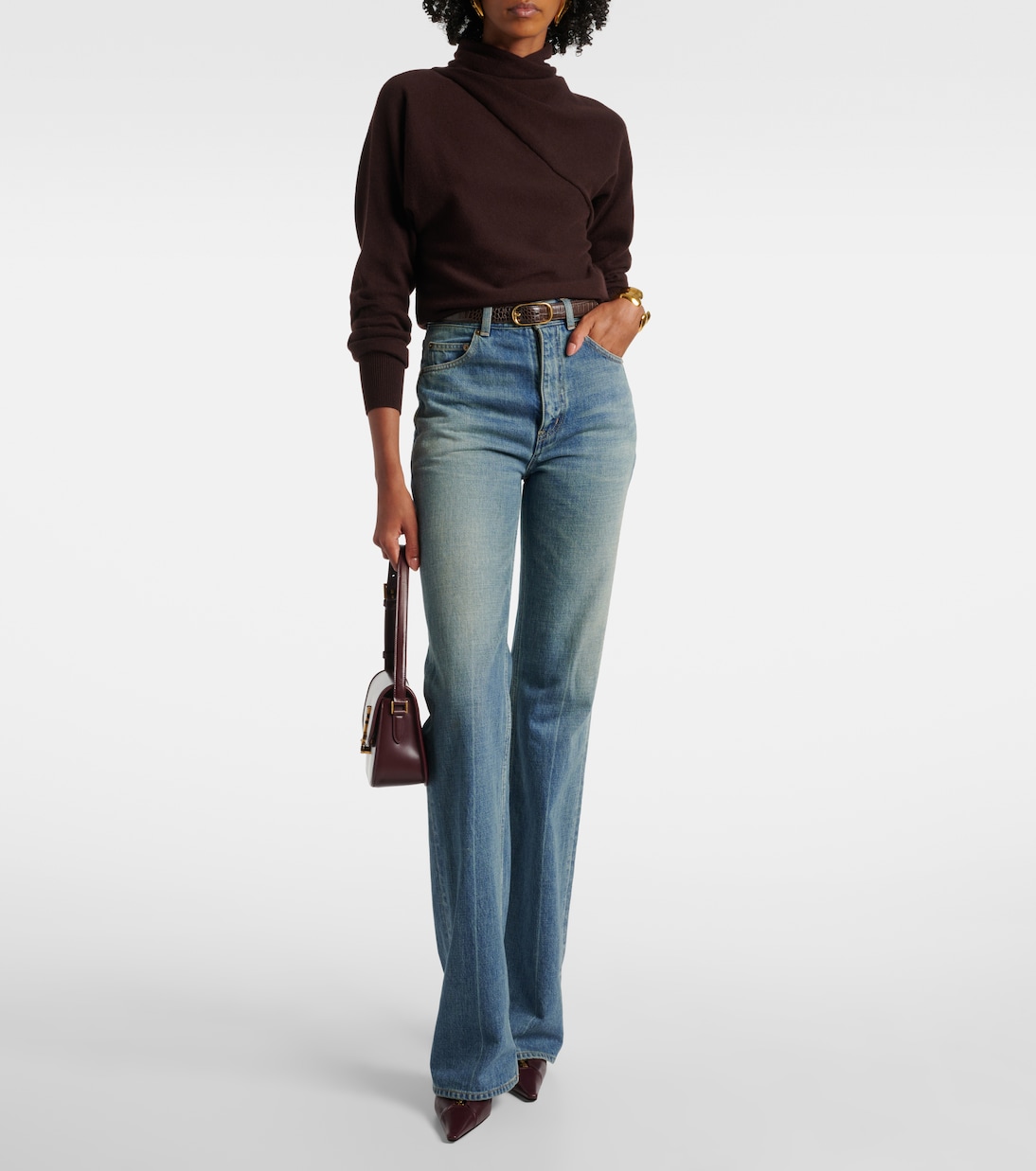 Rollkragenpullover aus Kaschmir und Baumwolle | Tom Ford