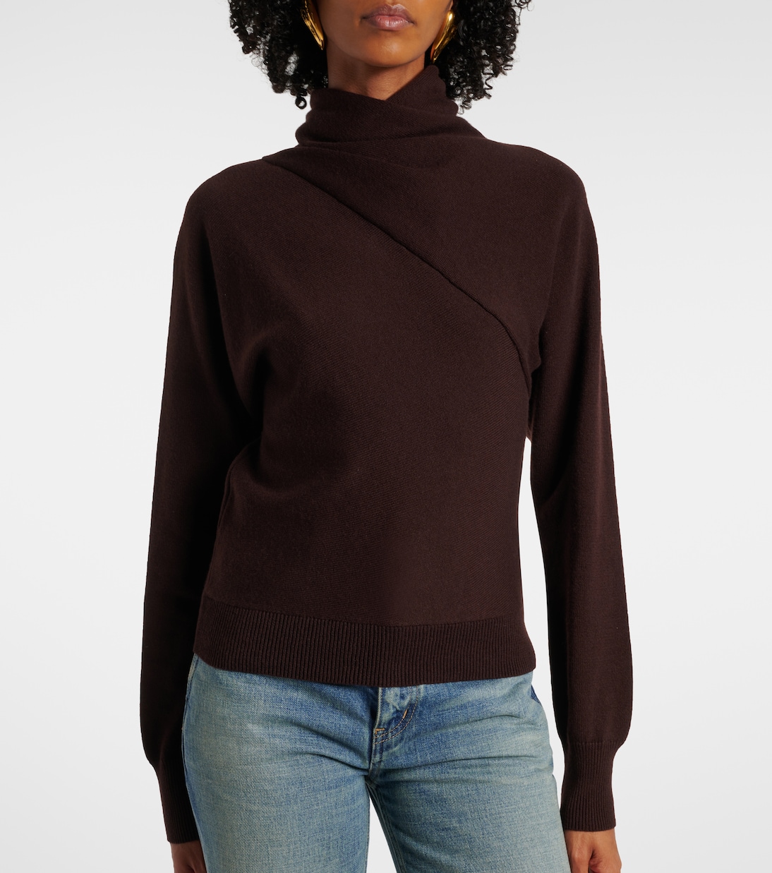 Rollkragenpullover aus Kaschmir und Baumwolle | Tom Ford
