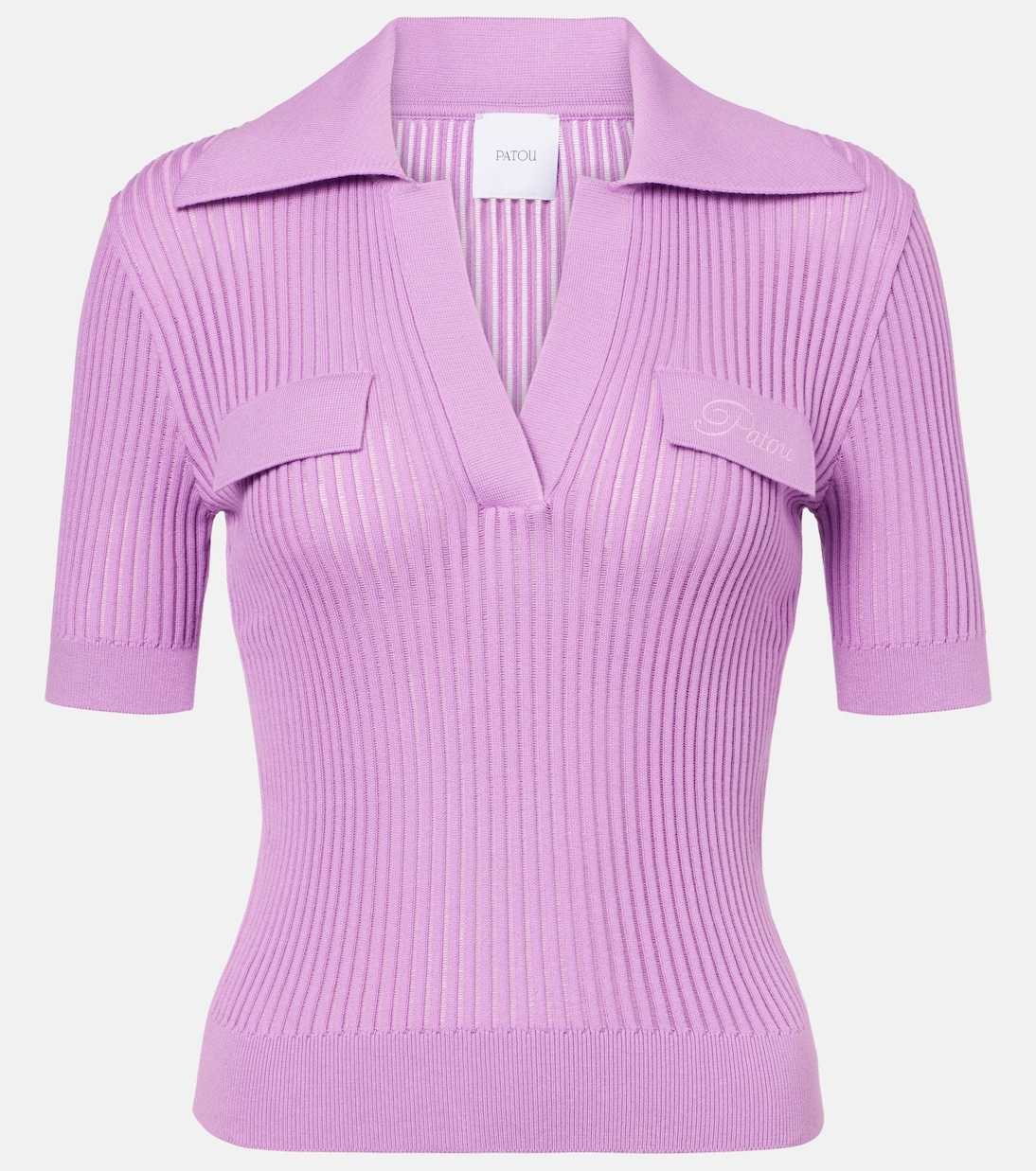 Polo in cotone a coste | Patou