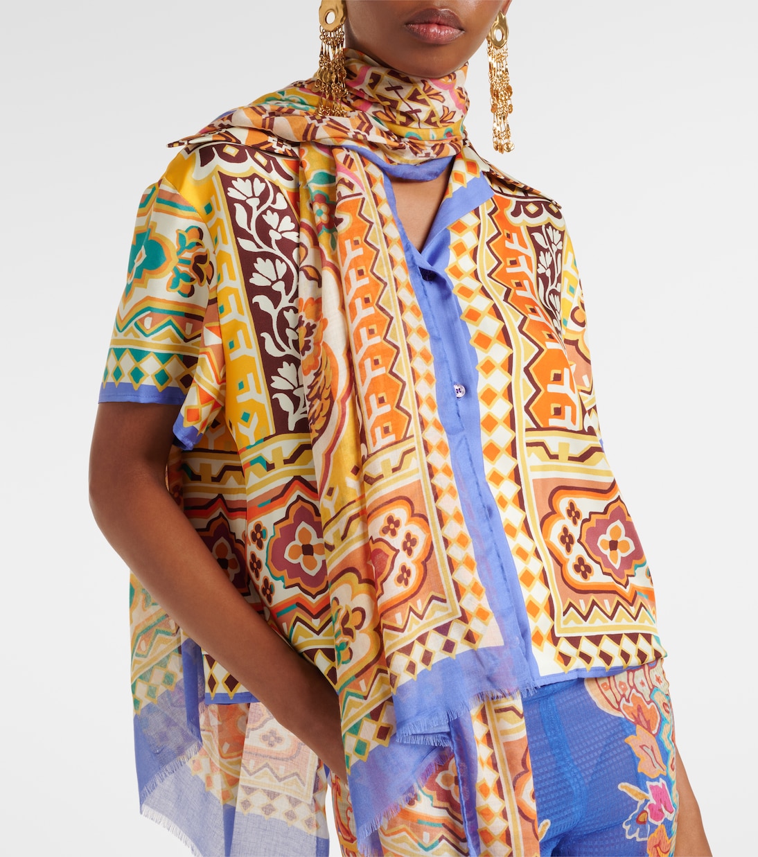 Printed scarf | Etro
