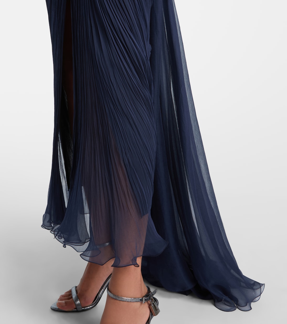 Corinna draped silk gown | Maria Lucia Hohan