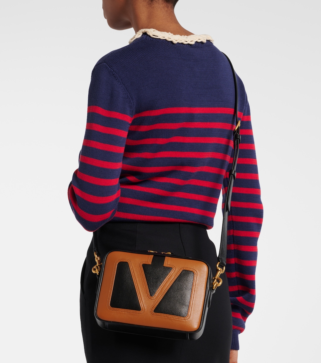 Borsa a tracolla Viva Superstar Small in pelle | Valentino Garavani