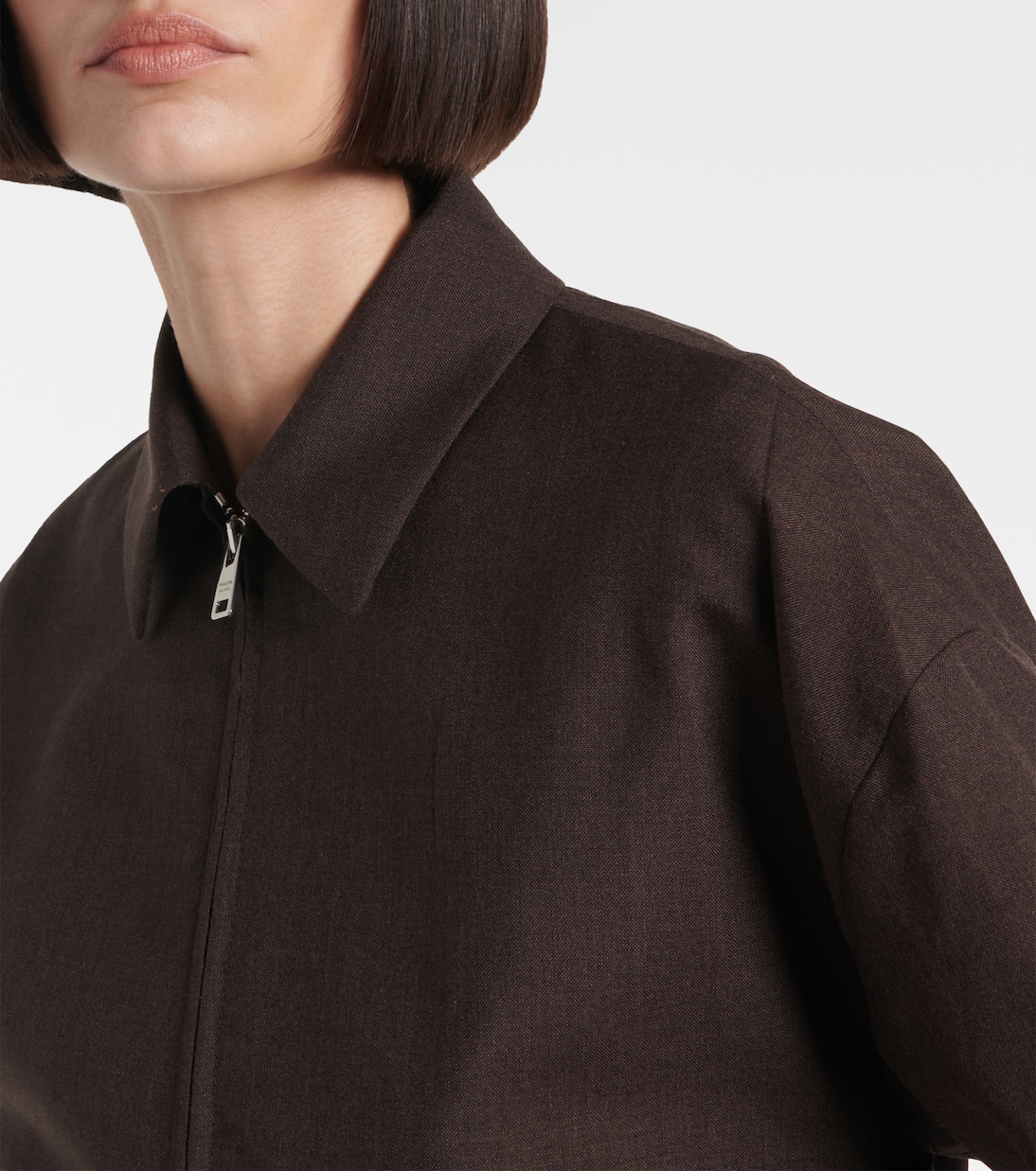 Blouson aus Mohair und Seide | Prada