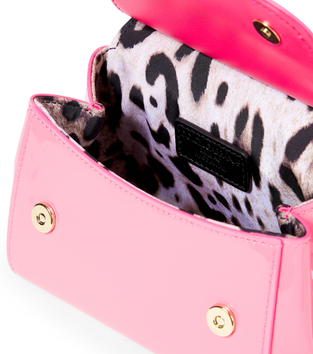 Sicily Mini patent leather tote bag | Dolce&Gabbana Kids