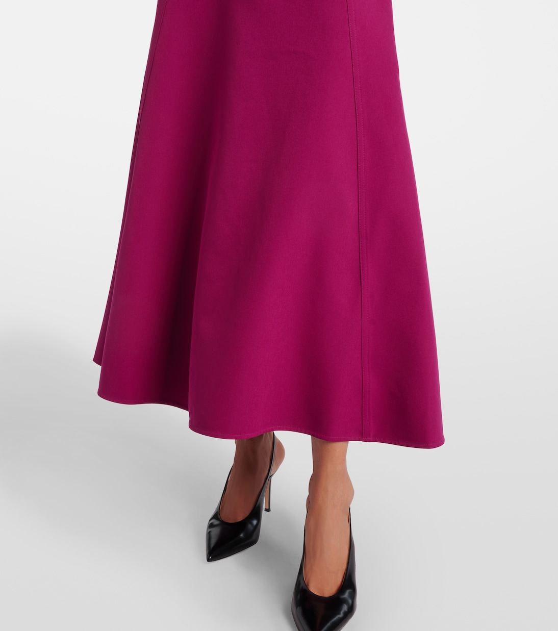 Vestido camisero de crepé con cinturón | Roland Mouret