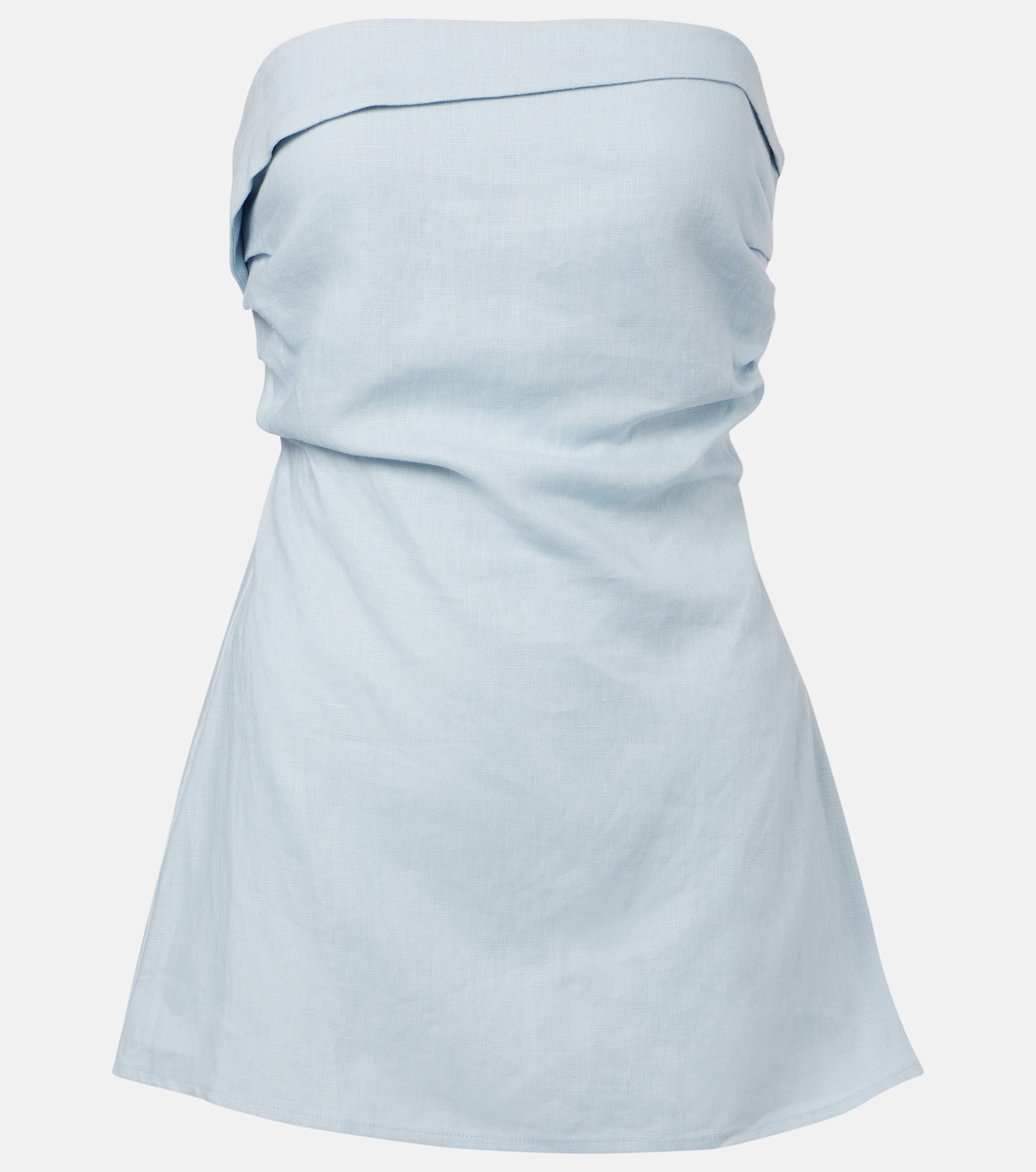 Boe Tunic strapless linen top | Faithfull