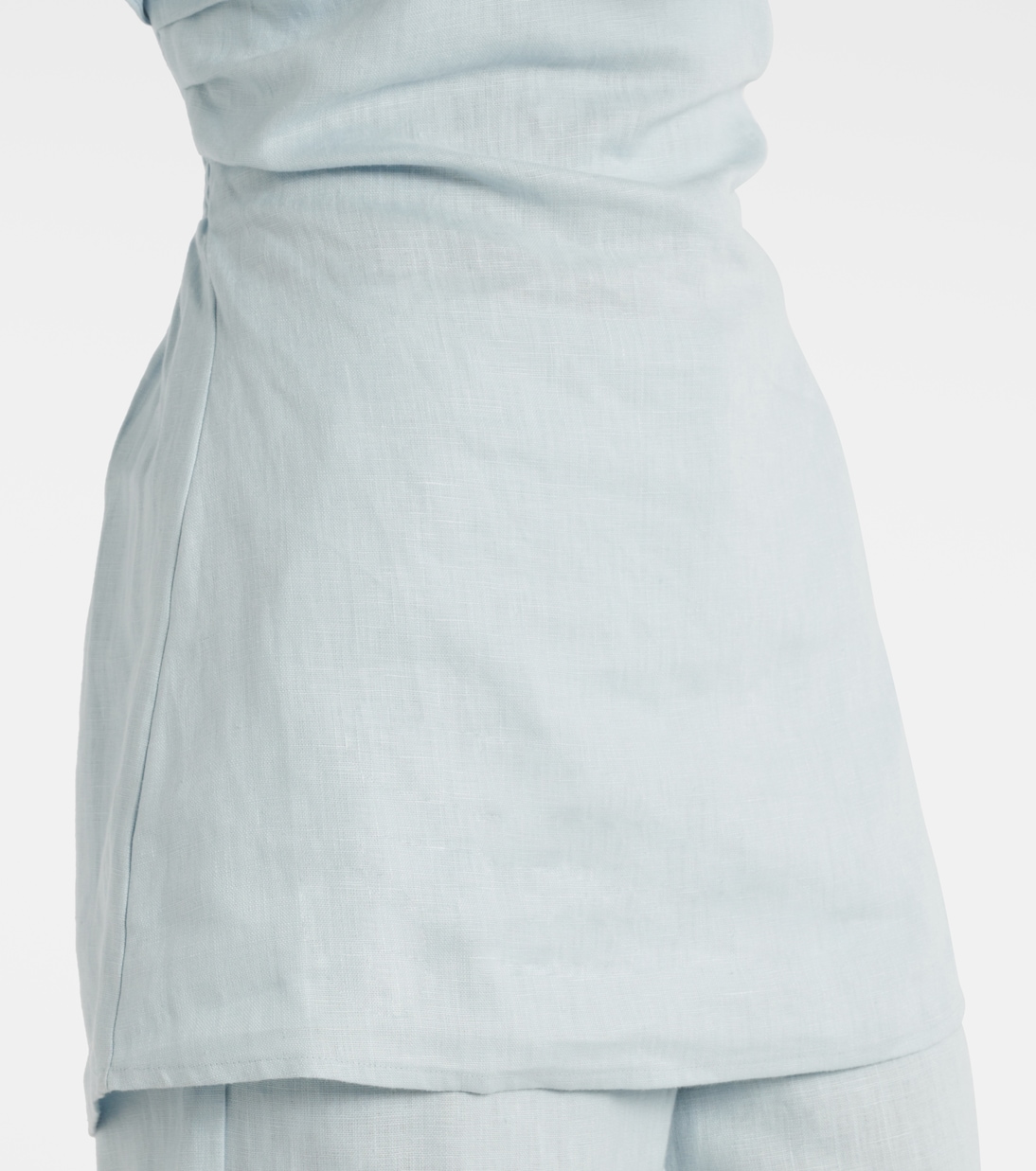 Boe Tunic strapless linen top | Faithfull