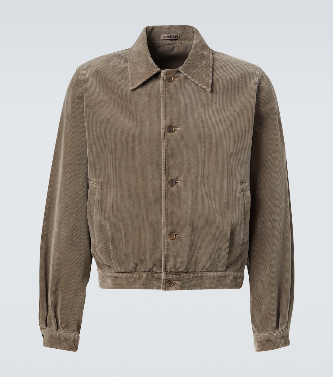 Veste blouson en velours côtelé de coton | Auralee