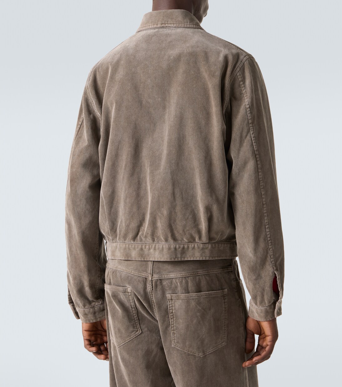 Veste blouson en velours côtelé de coton | Auralee