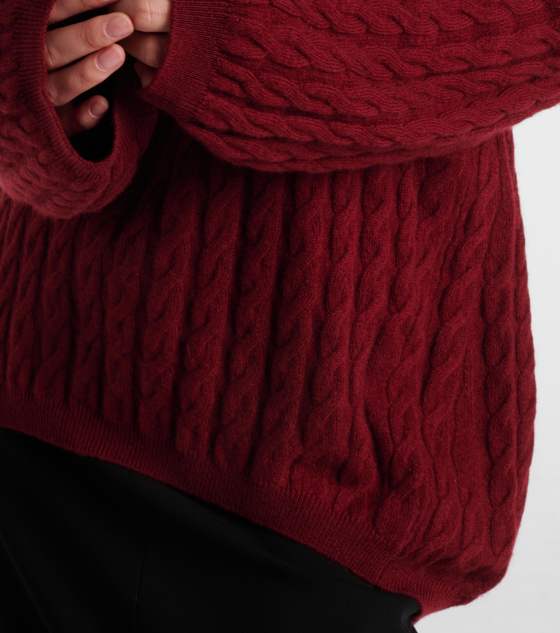 Pull en cachemire et laine | Jardin des Orangers