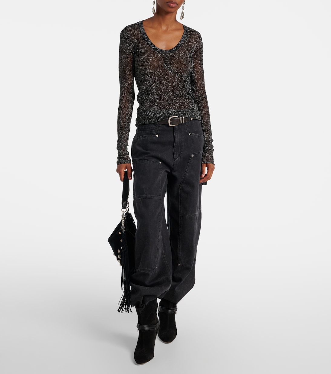 Top Thalia aus Lamé | Isabel Marant