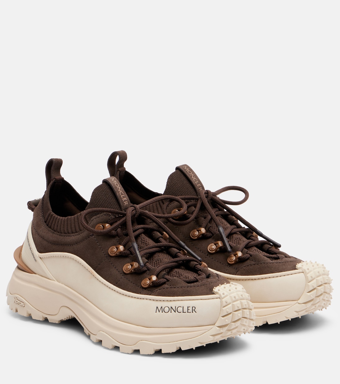 Zapatillas Trailgrip Lite3 de piel y ante | Moncler
