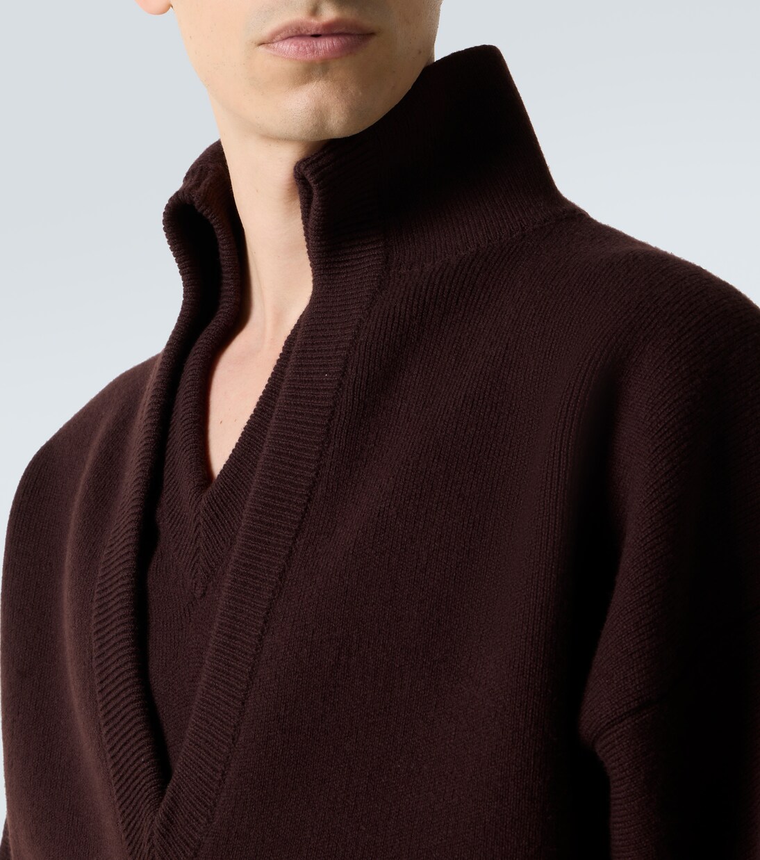 Ribbed-knit wool sweater | Bottega Veneta