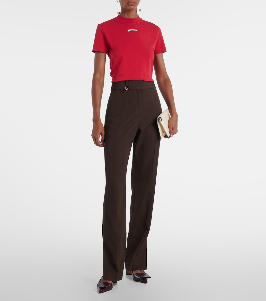 Top en coton mélangé à logo | Jacquemus