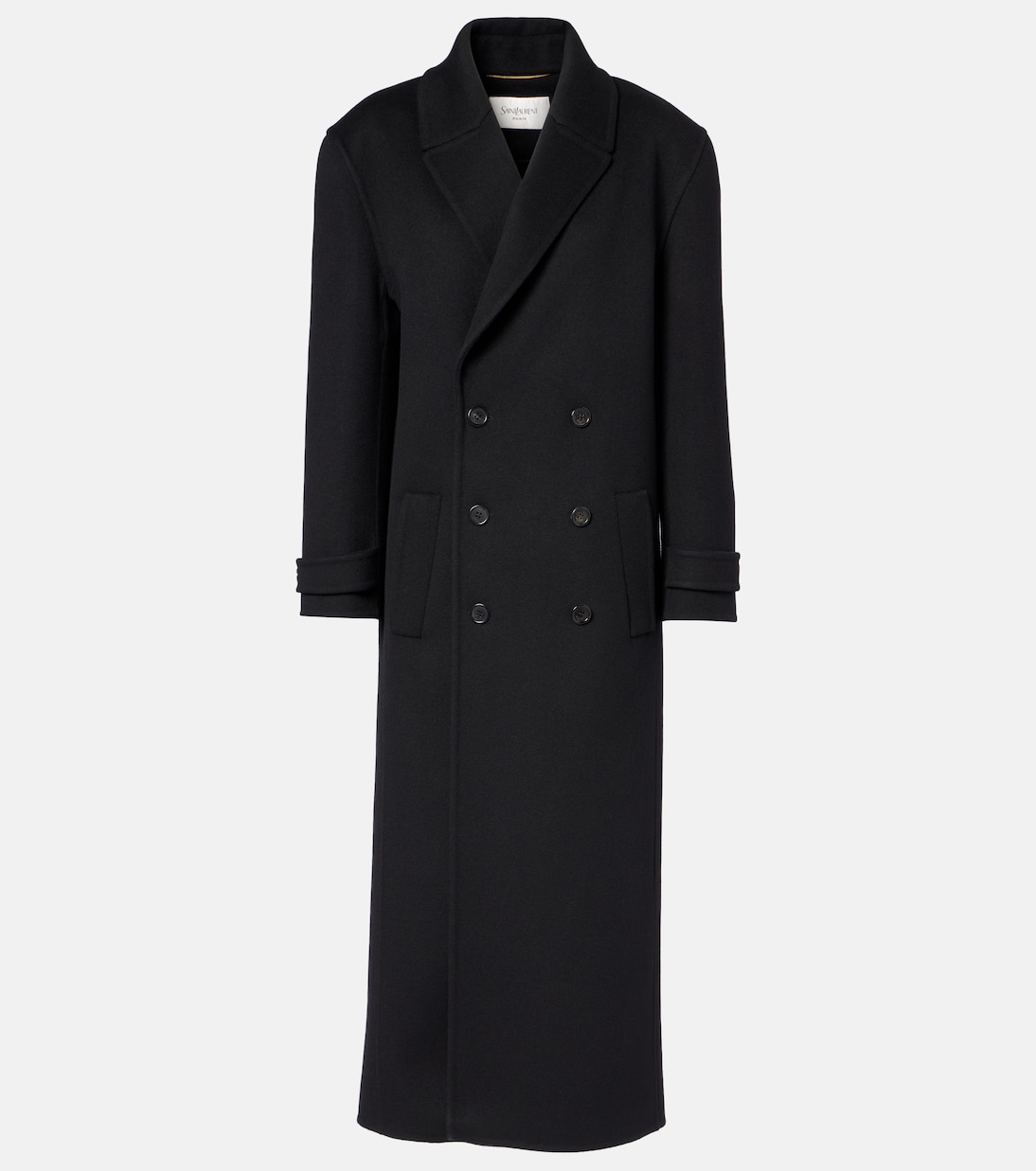 Double-breasted wool coat | Saint Laurent