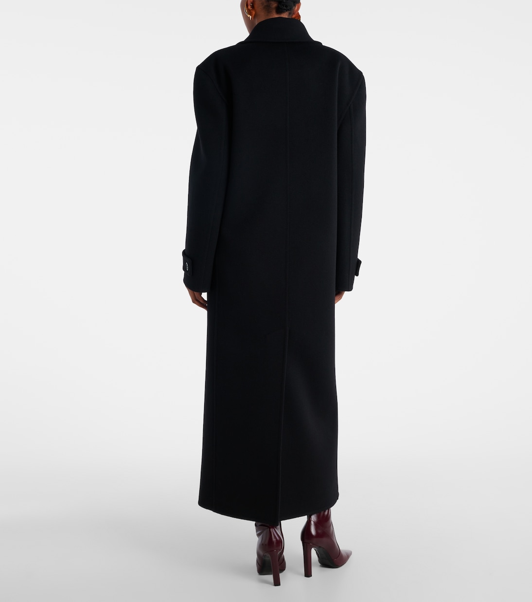 Double-breasted wool coat | Saint Laurent