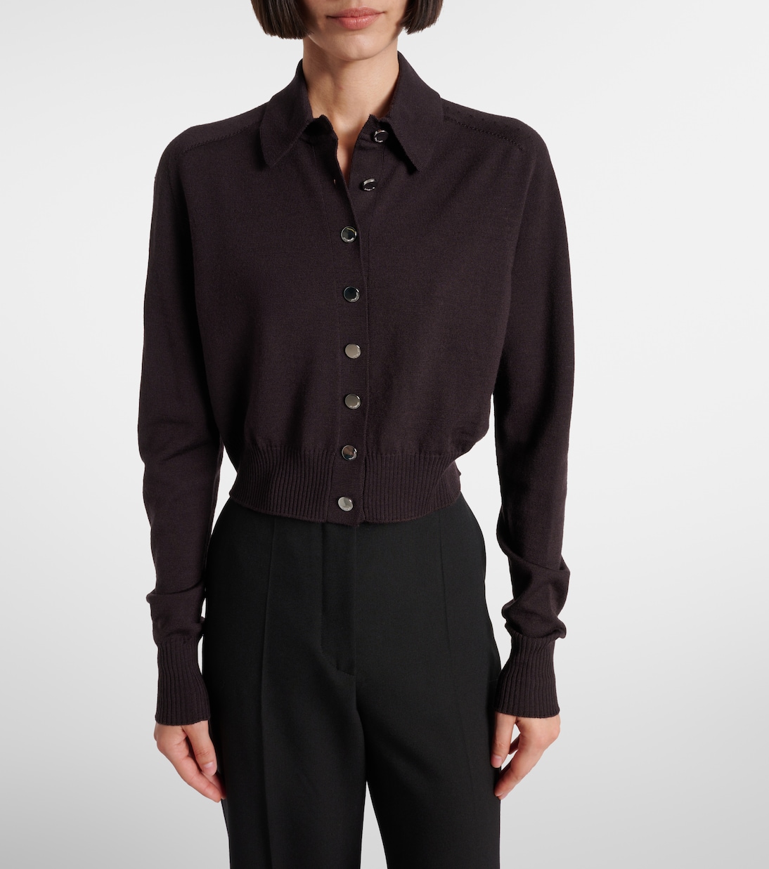 Perseo virgin wool cardigan | Sportmax