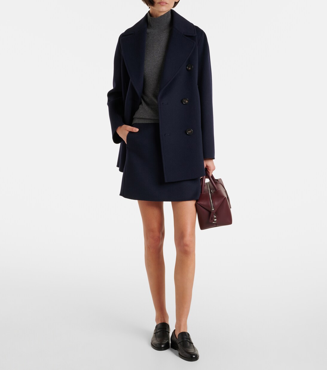 Gonna a tubino in lana vergine | 'S Max Mara