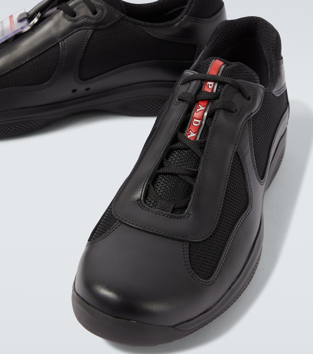 Sneakers America's Cup mit Leder | Prada