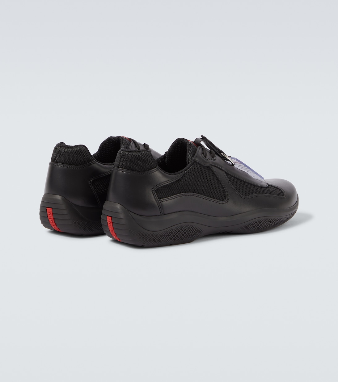 Sneakers America's Cup mit Leder | Prada