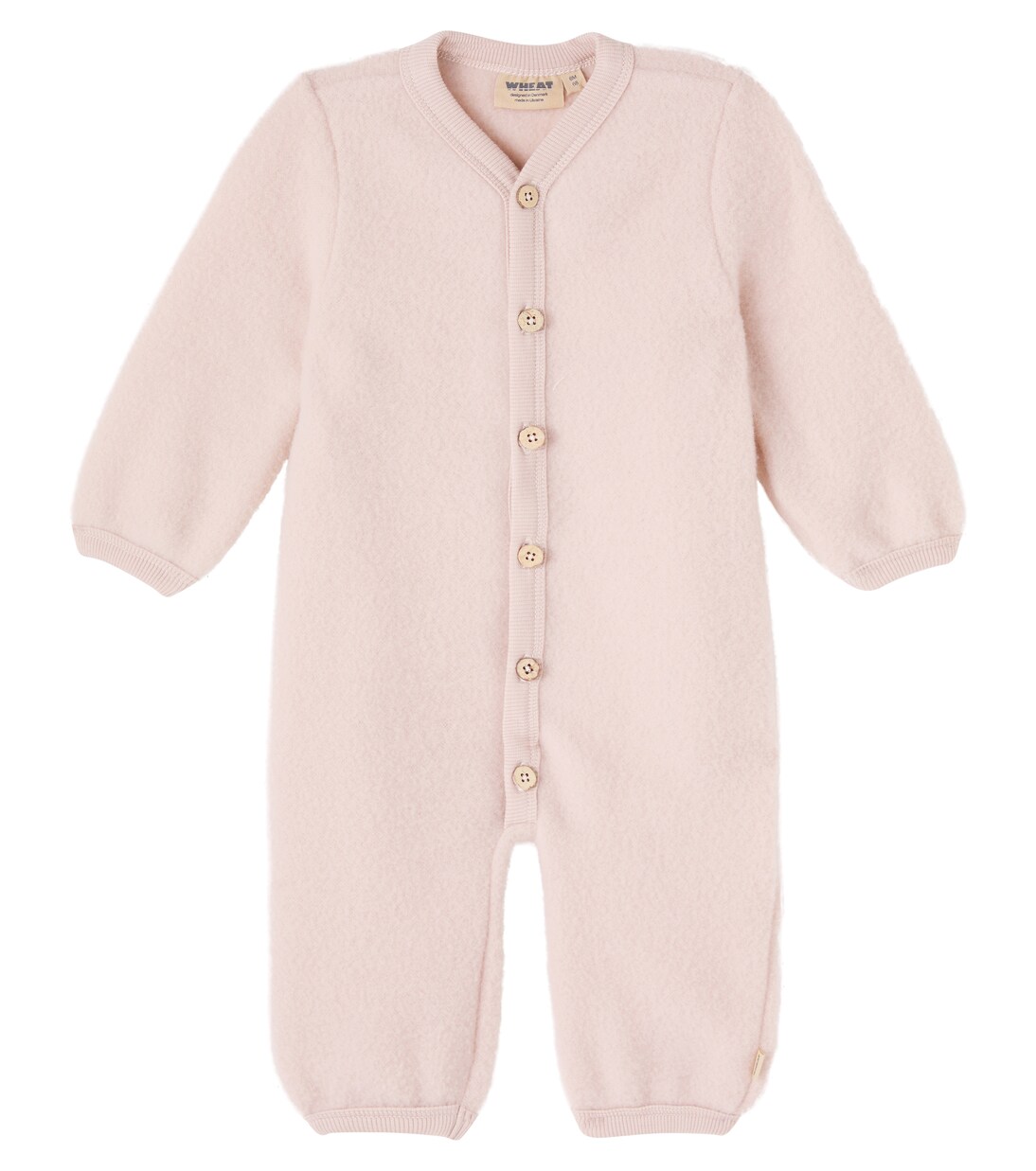 Baby Overall Levi aus Woll-Fleece | Wheat