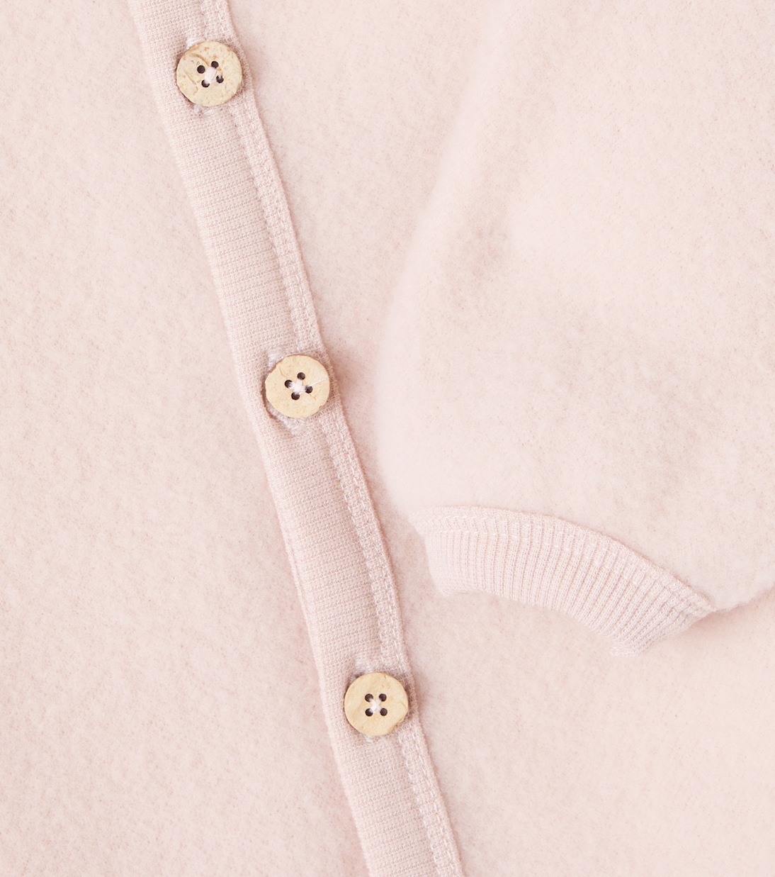 Baby Overall Levi aus Woll-Fleece | Wheat