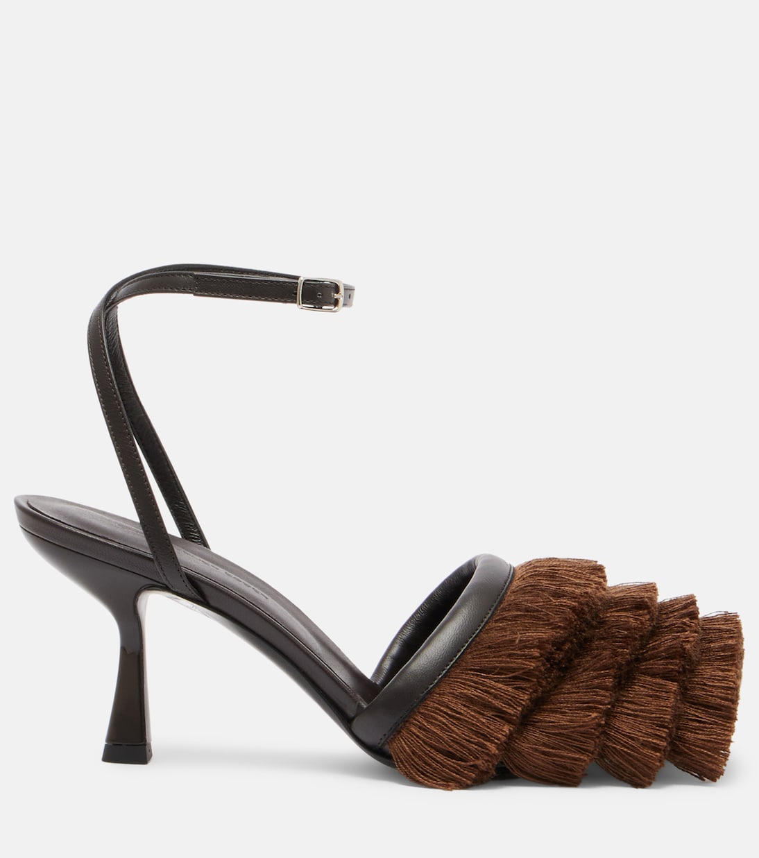 Castanet fringed leather sandals | Christopher Esber