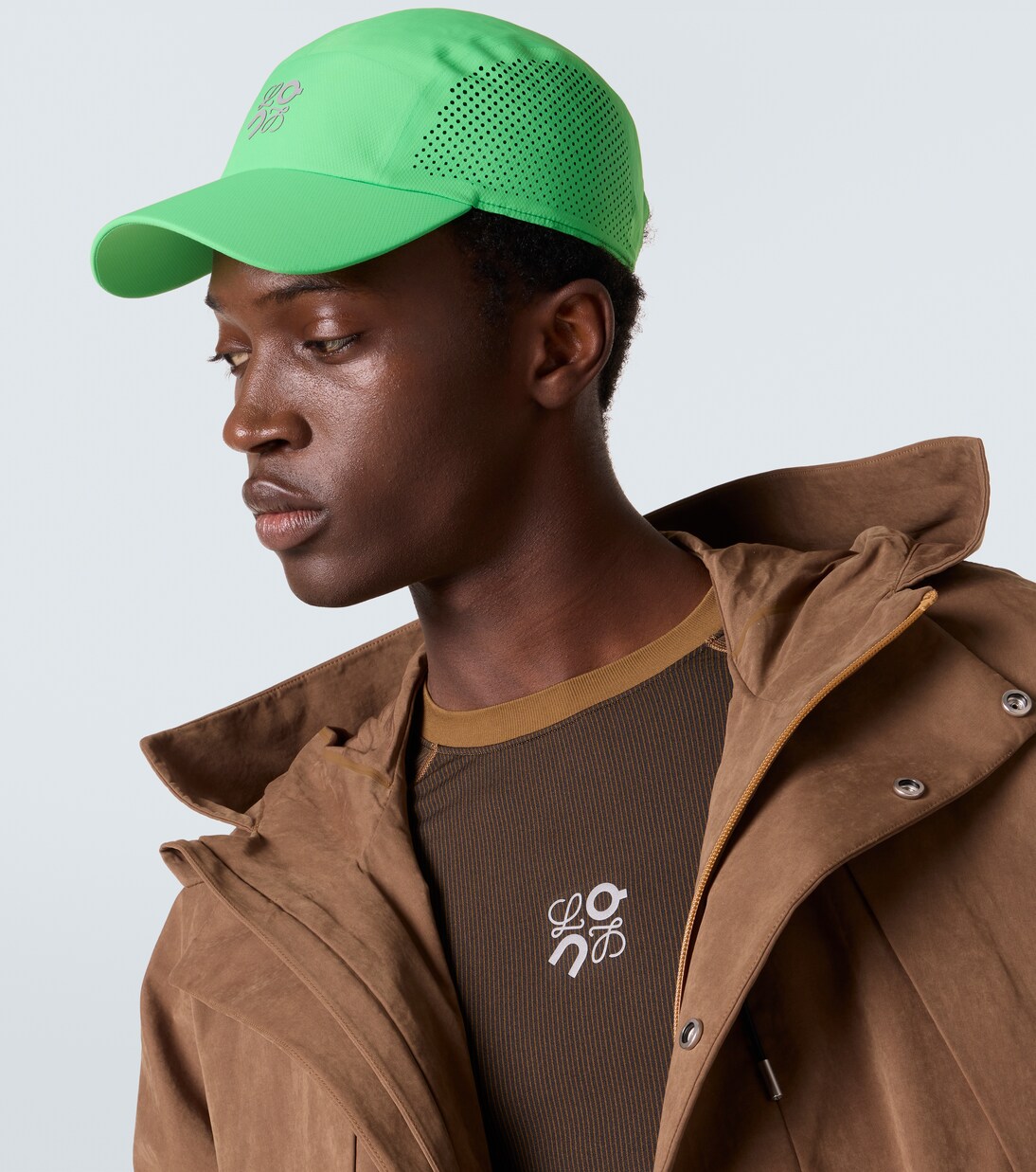 x On technical baseball cap | Loewe