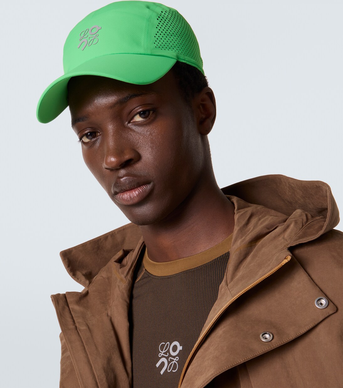 x On technical baseball cap | Loewe