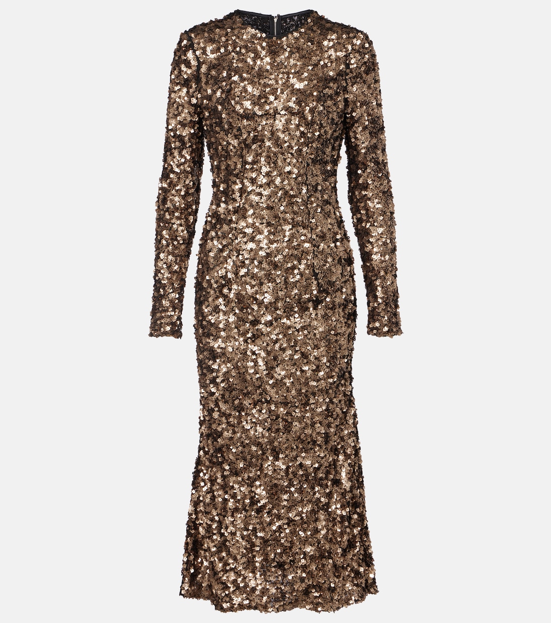 Midikleid mit Pailletten | Dolce&Gabbana