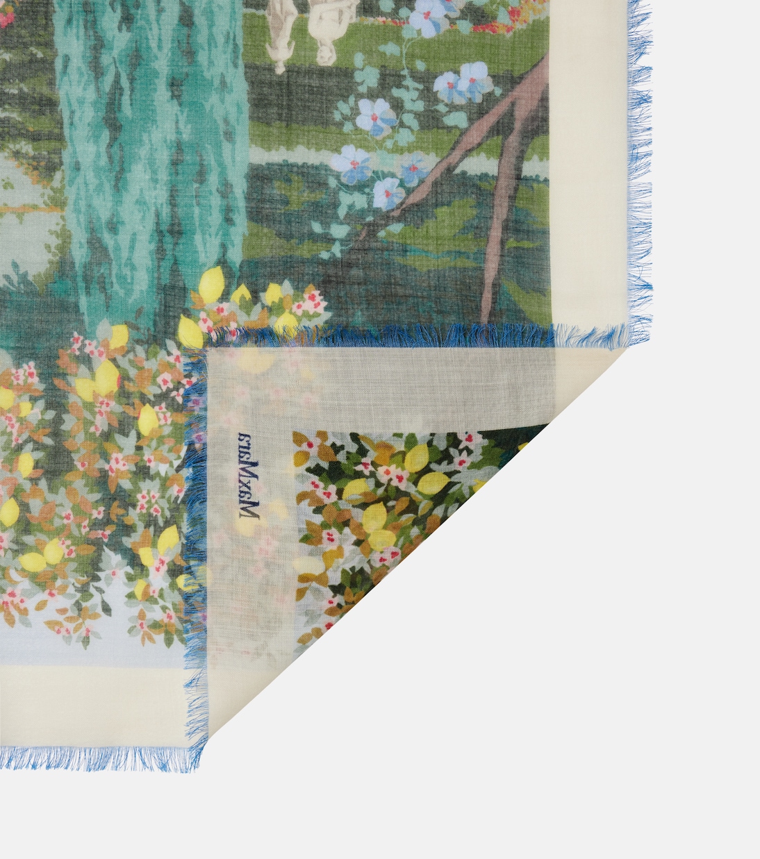 Camice printed wool and silk scarf | Max Mara