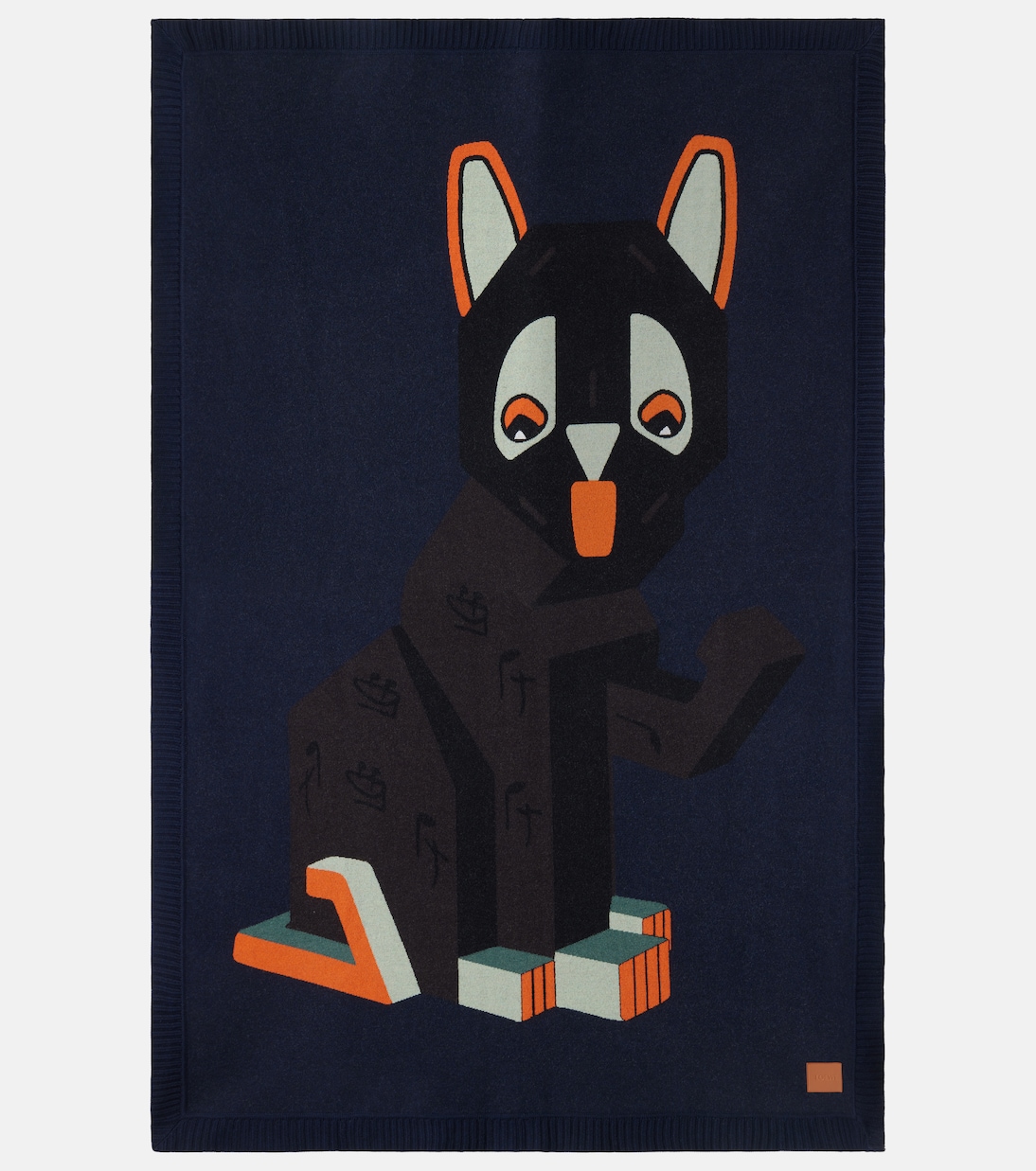 x Louis Wain wool blanket | Loewe