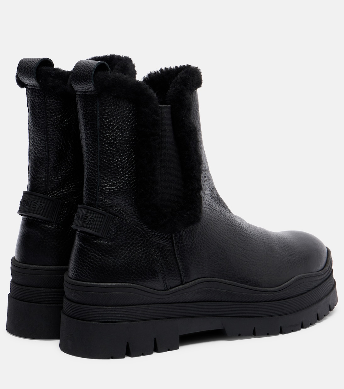 Arosa shearling-lined leather Chelsea boots | Bogner