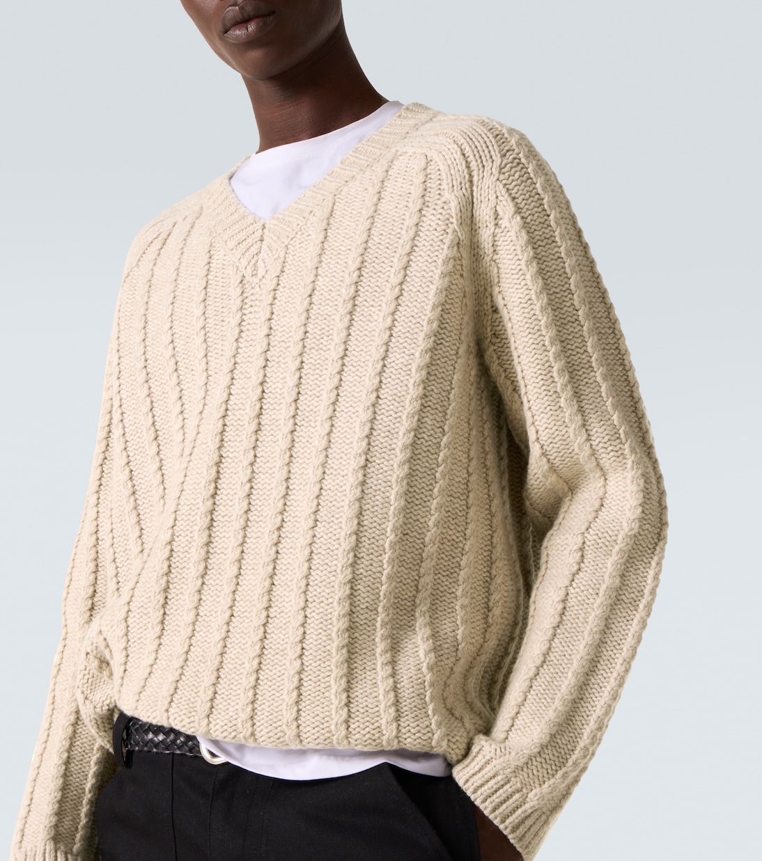 x Aaron Levine Sussex virgin wool sweater | Studio Nicholson