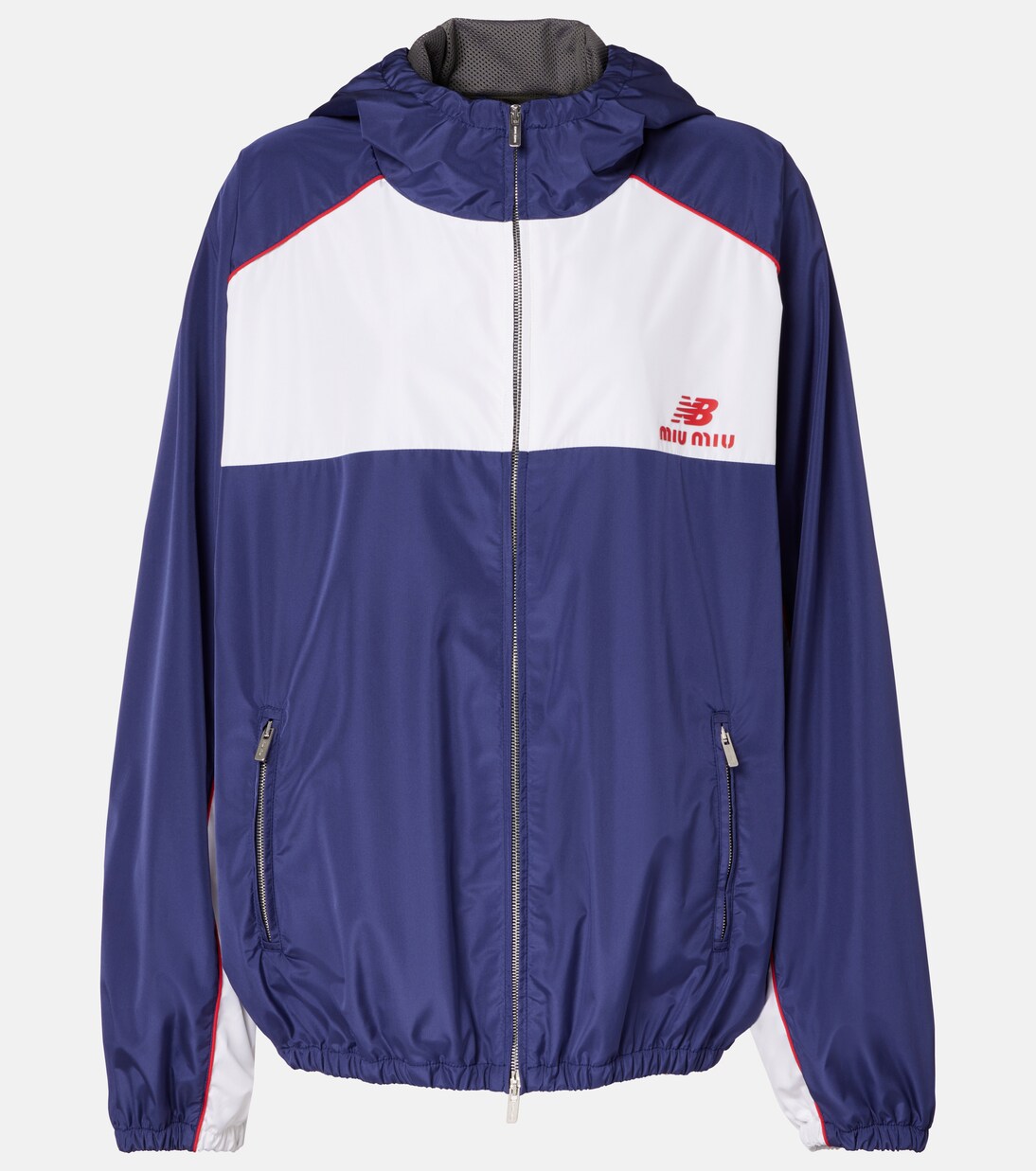 x New Balance poplin track jacket | Miu Miu