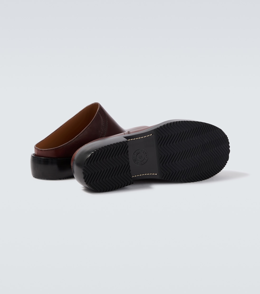 Mules de piel | Dries Van Noten